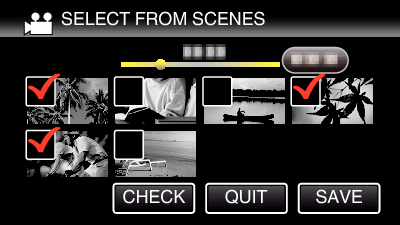SELECT FROM SCENES2